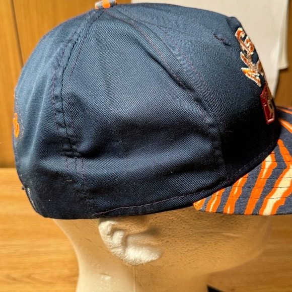 Vintage Fred McGriff #29 Atlanta Braves MLB Baseball Zubaz Snapback Hat AJD USA - Picture 5 of 8